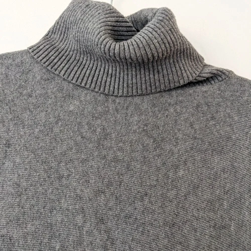 Suzy D London bat wing viscose wool sweater poncho